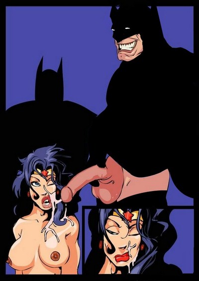 Wonder Woman Night Patrolling With Her Batmen Read Hentai Manhwa